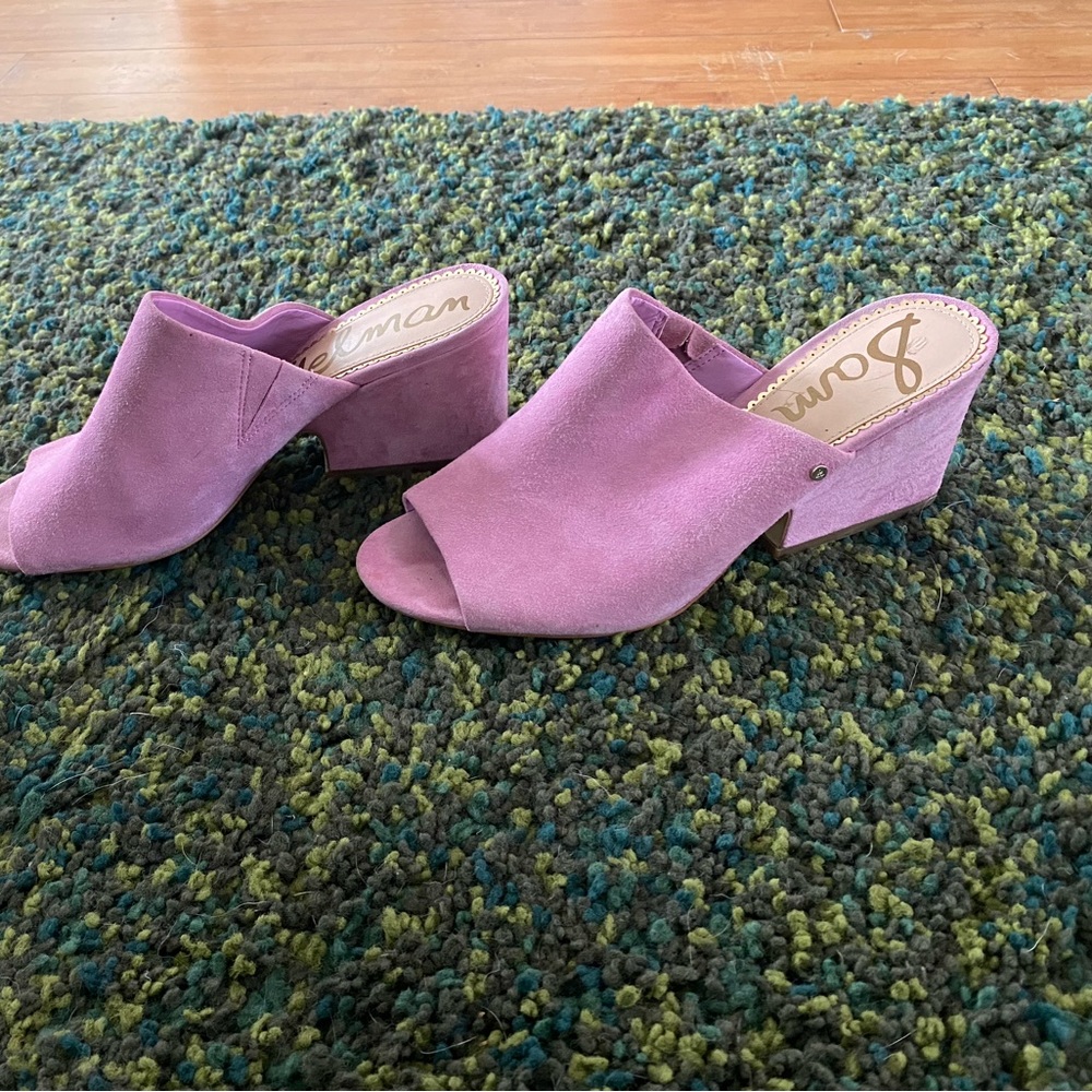 Sam Edelman  pink wedged sandal